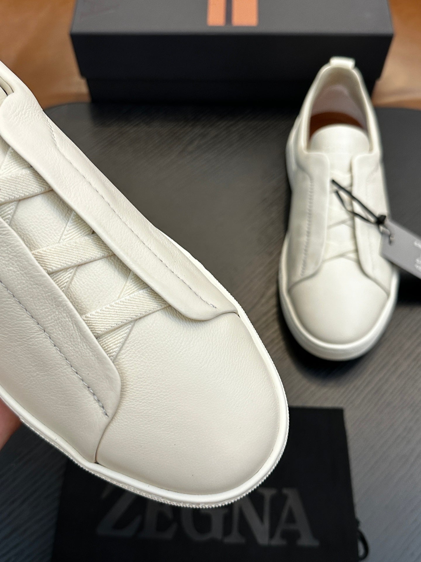 ZEGNA Triple Stitch Sneakers