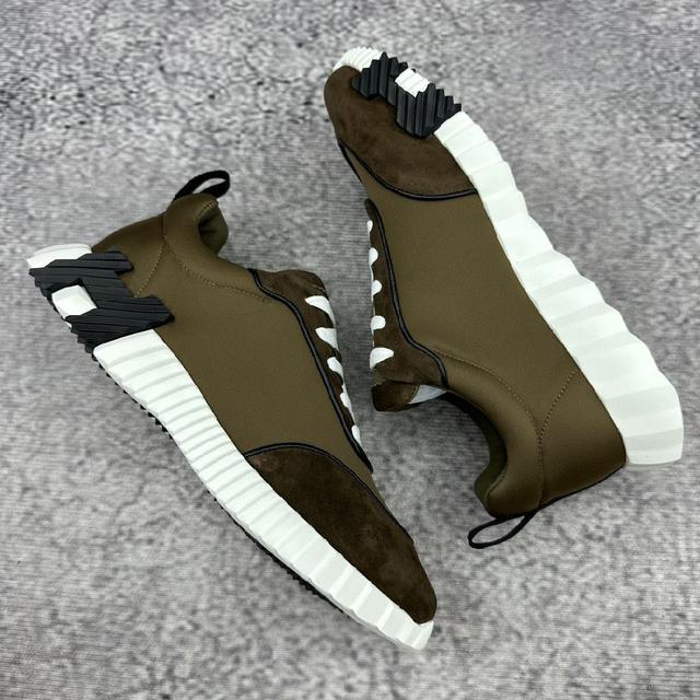 Tenis Hermès Camurça Suede Brown