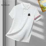 Polo Moncler Gola White Listrado