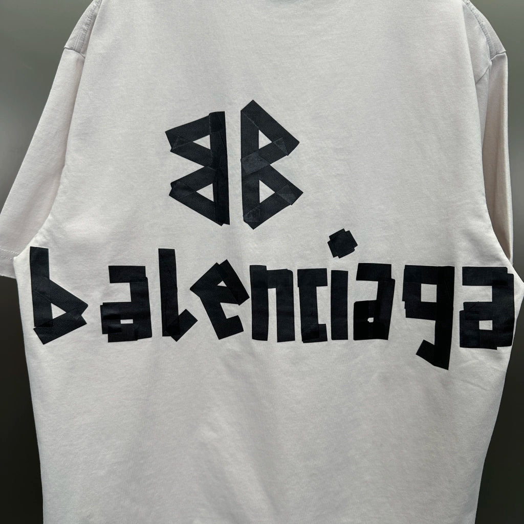 Camiseta Balenciaga Two BB Grey