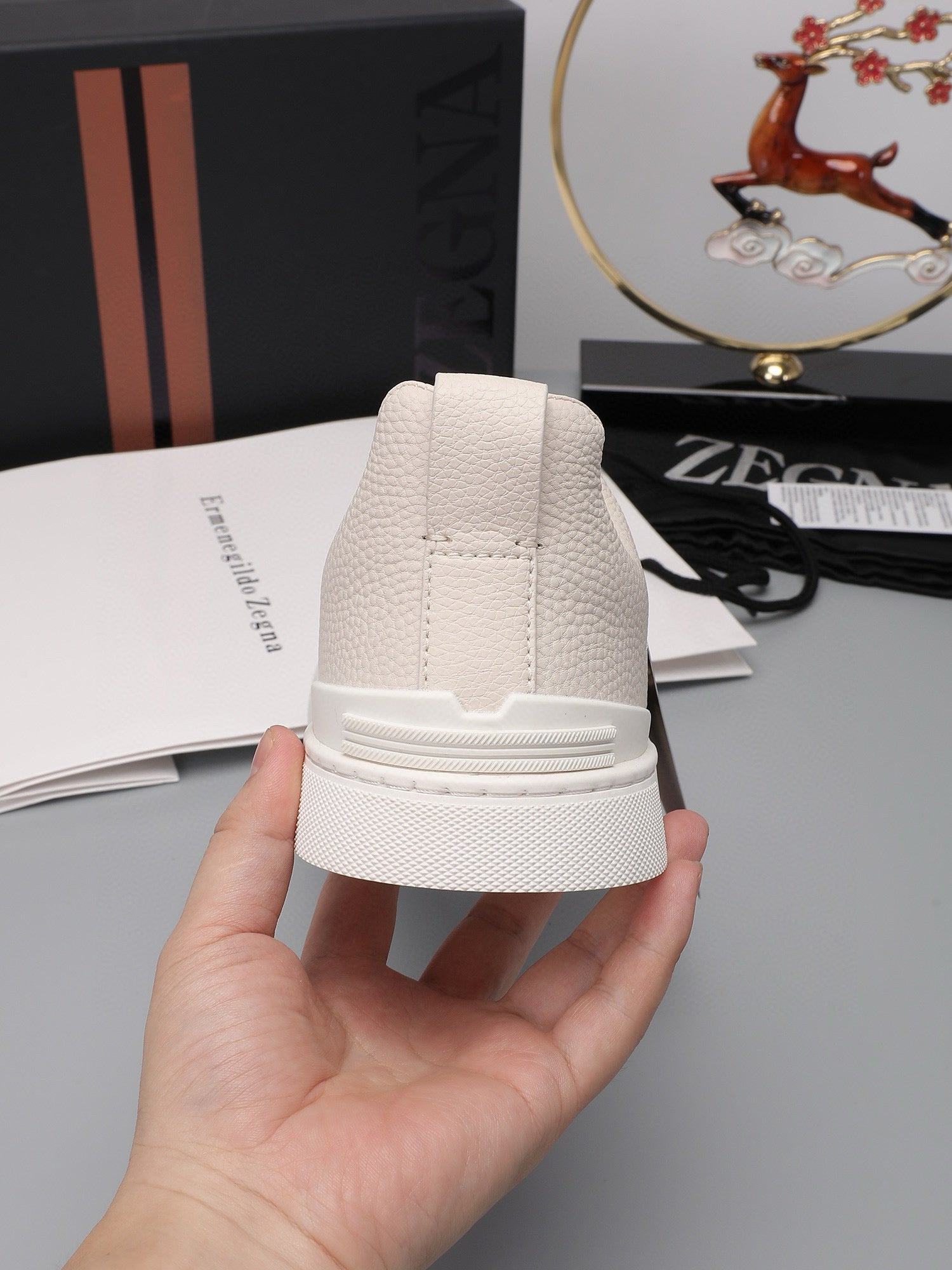 ZEGNA Triple Stitch Sneakers