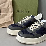 Gucci Jumbo GG Grey Blue Sneakers
