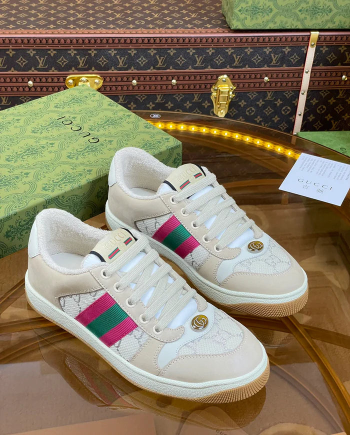 Gucci Screener White Pink