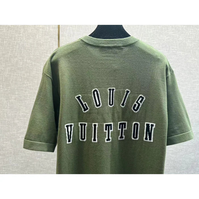 Camiseta Louis Vuitton Green Golden Retriever