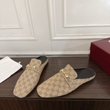 Mule Gucci Ragazzo Monogram Horsebit Supreme