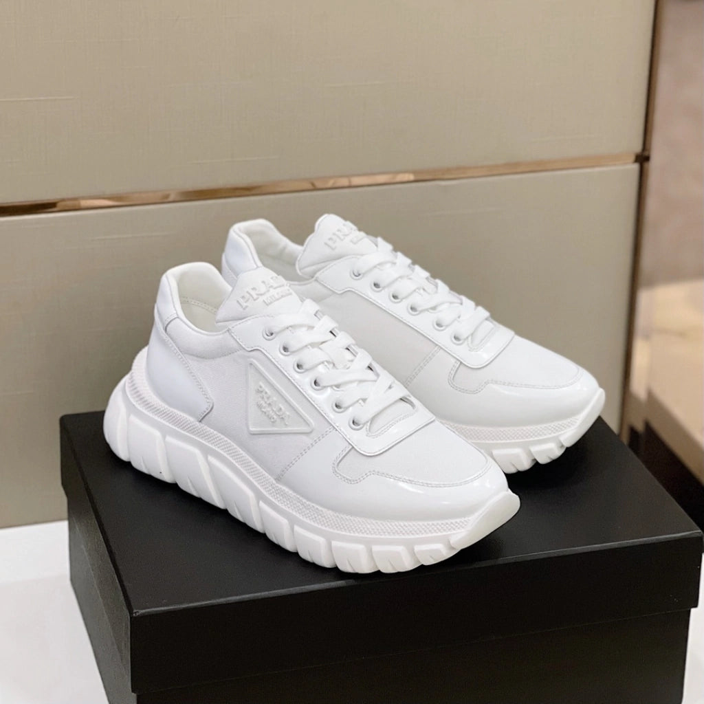 Tênis Prada Low Top White Solado Alto