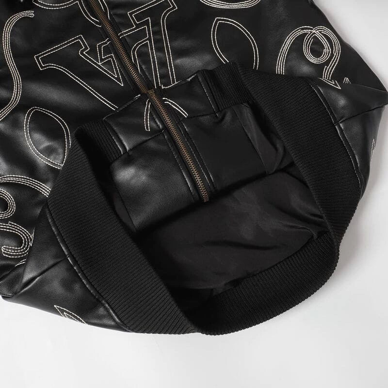 JAQUETA MONOGRAN LOUIS VUITTON "EMBROIDERED" Black