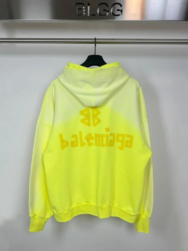 Jaqueta Balenciaga Hoodie Green