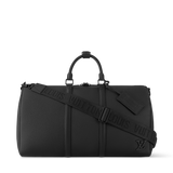 Bolsa de Viagem LV Keepall Bandoulière Black 50