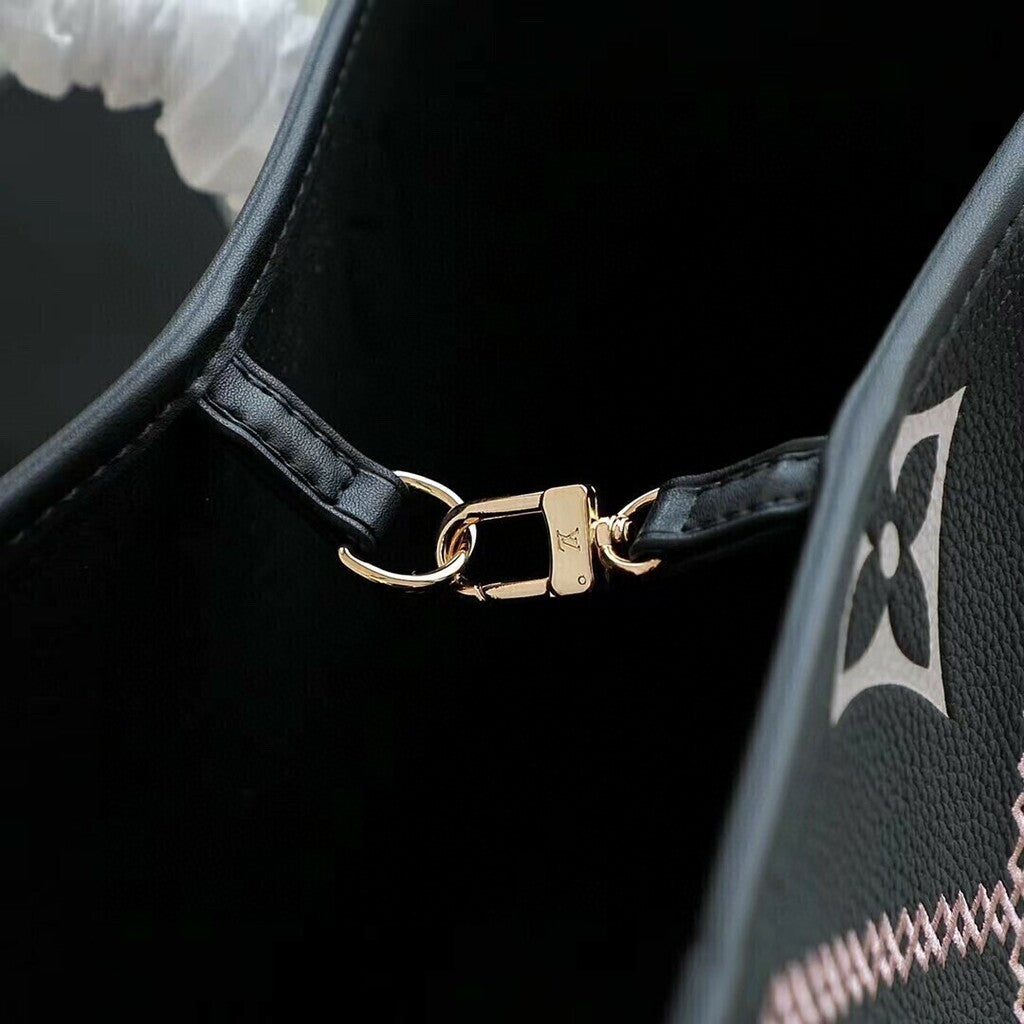 Neverfull MM Monogram Empriente Black LV M46040 31*28*14cm