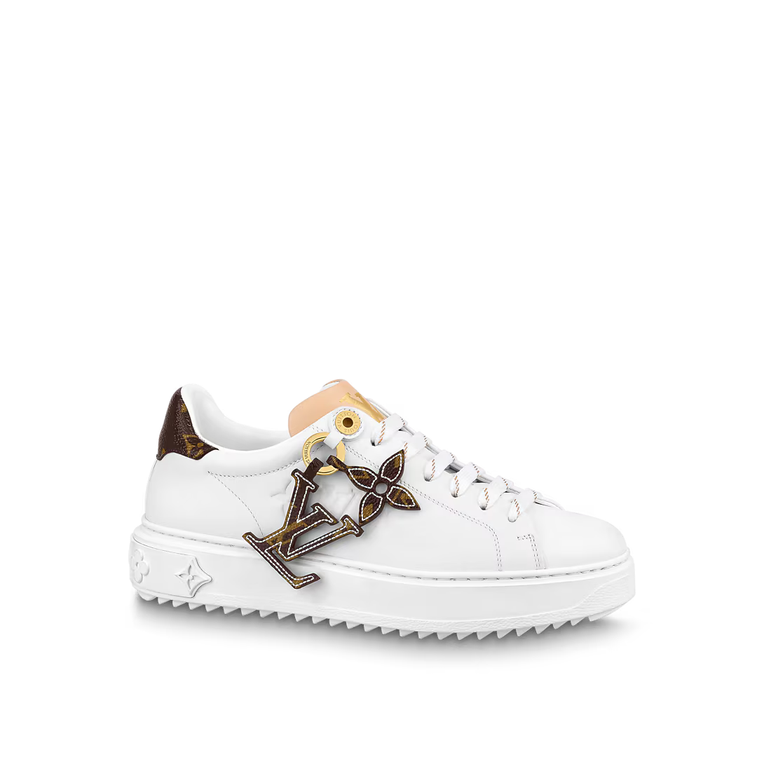 Tenis LV Time Out Branco Sneaker Chaveiro