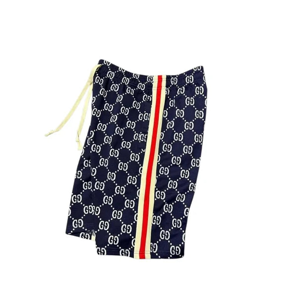 Shorts Gucci Navy GG Logo Blue