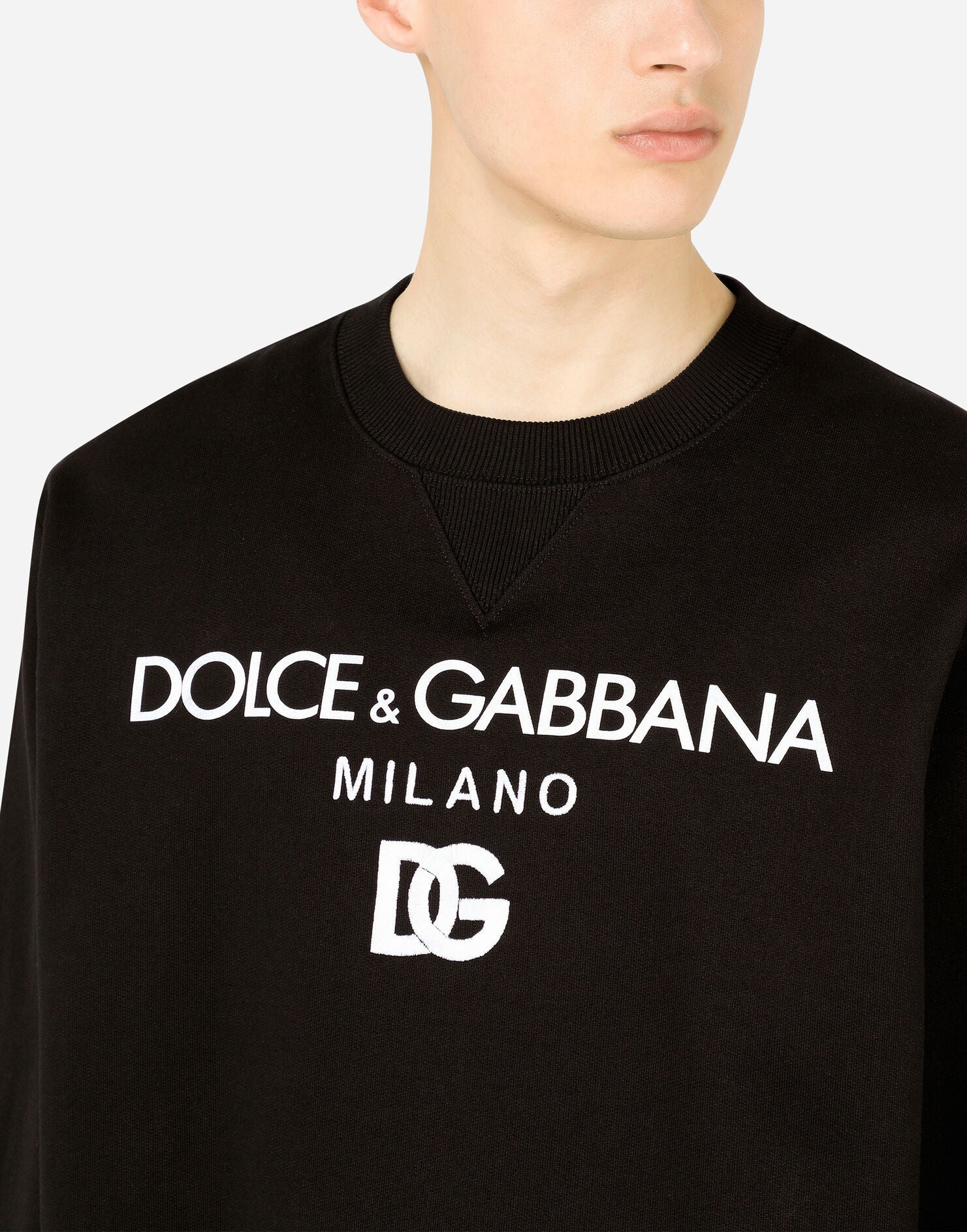 Moletom Dolce Gabbana Black White