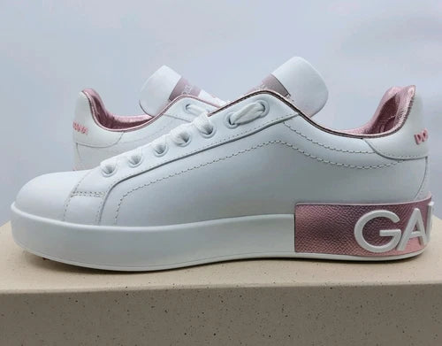 Dolce & Gabbana Sneaker Rose White