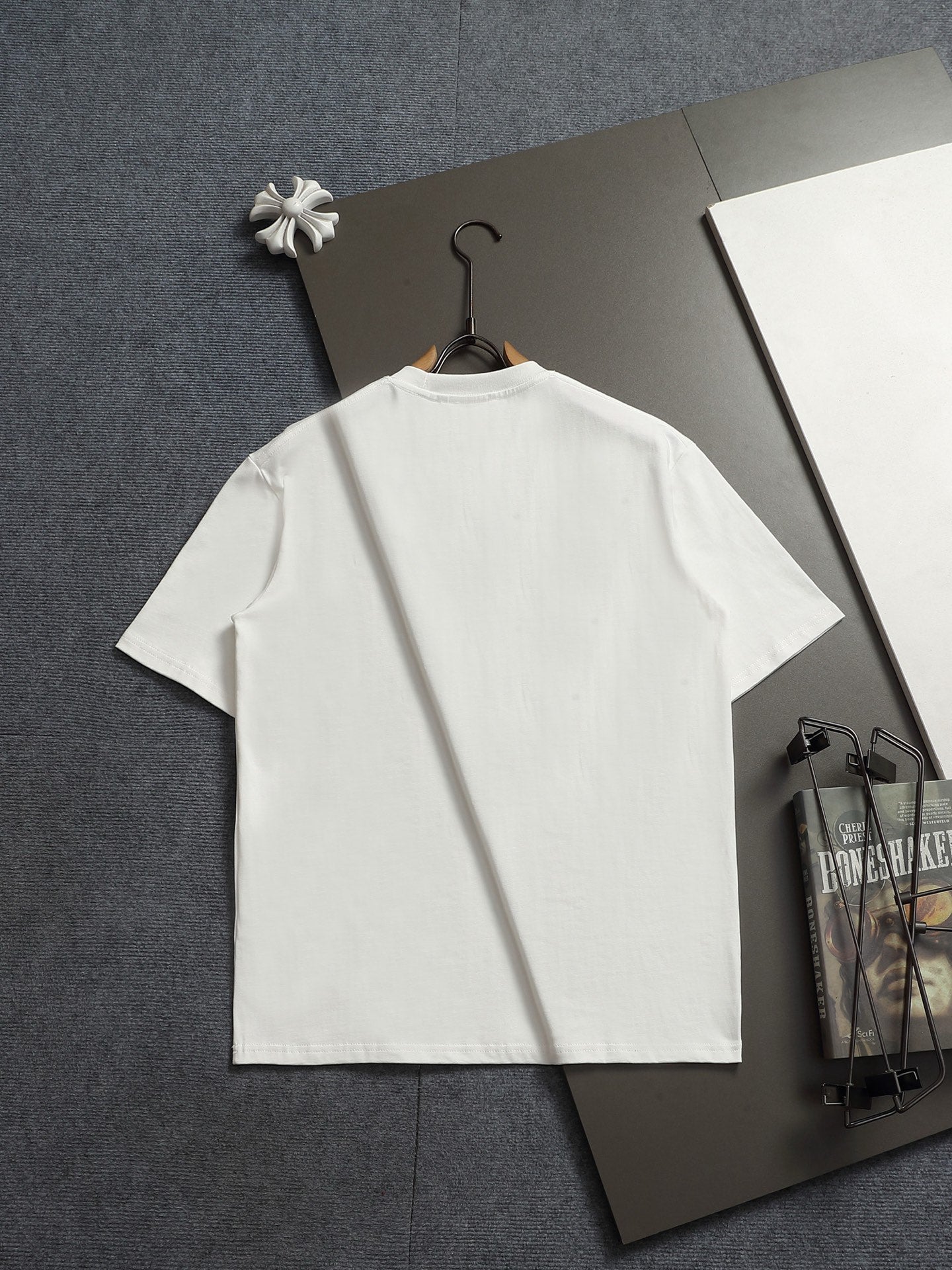 Camiseta Moncler Signature Black White