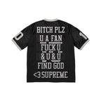 Supreme Find God Football Jersey Black