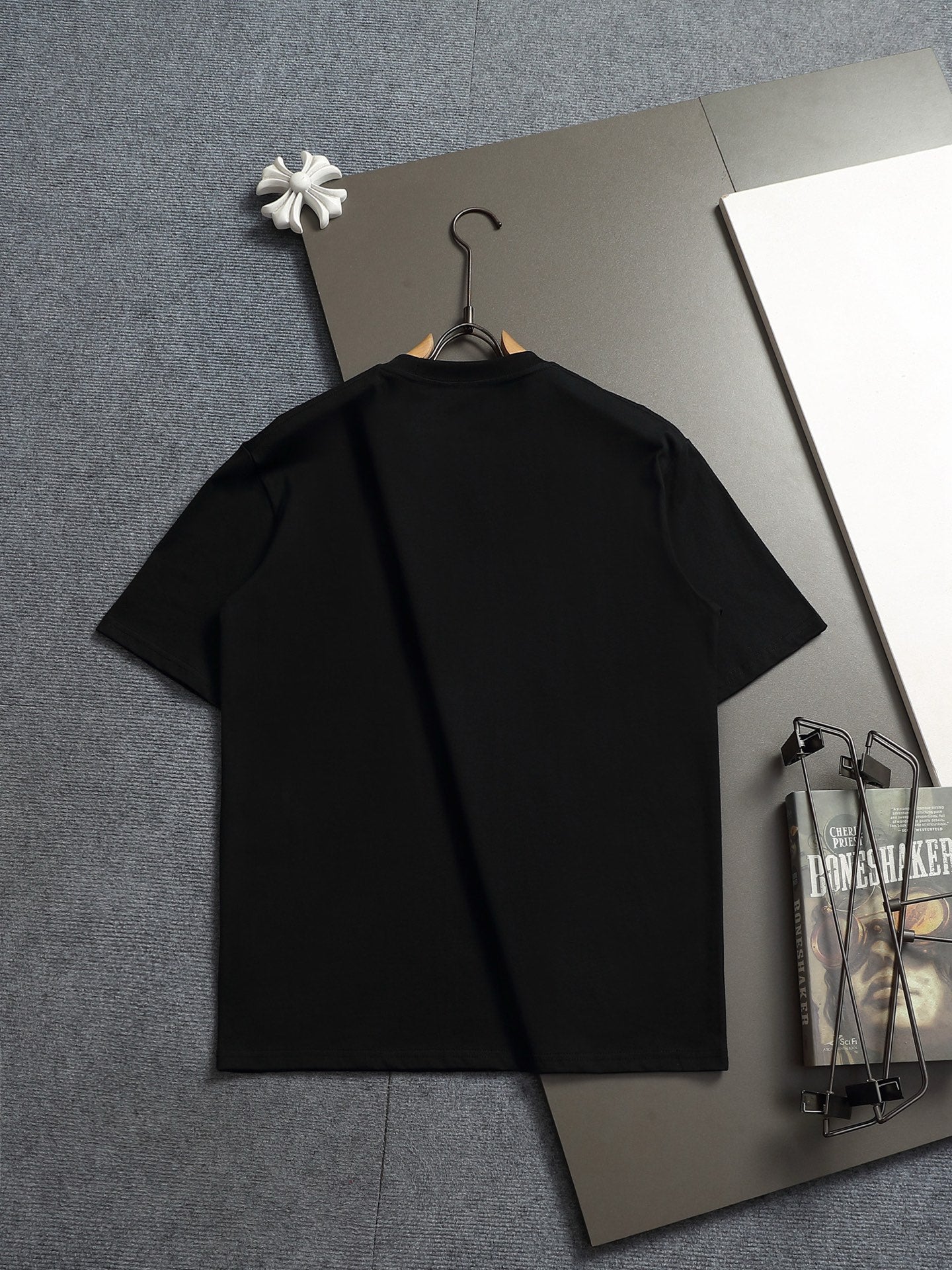 Camiseta Moncler Signature Black White