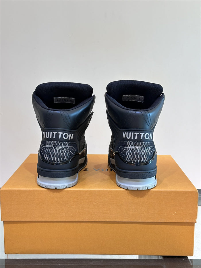 Tenis Louis Vuitton High Top Black