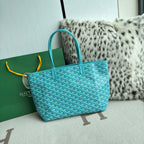 Bolsa Goyard Saint Louis PM Cyan Blue