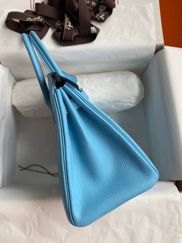 Bolsa Hermes Birkin 30 Togo Blue