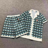 Conjunto CasaBlanca Crochet Mosaic Sleeve