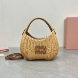 BOLSA Miu Miu Wander wicker shoulder bag