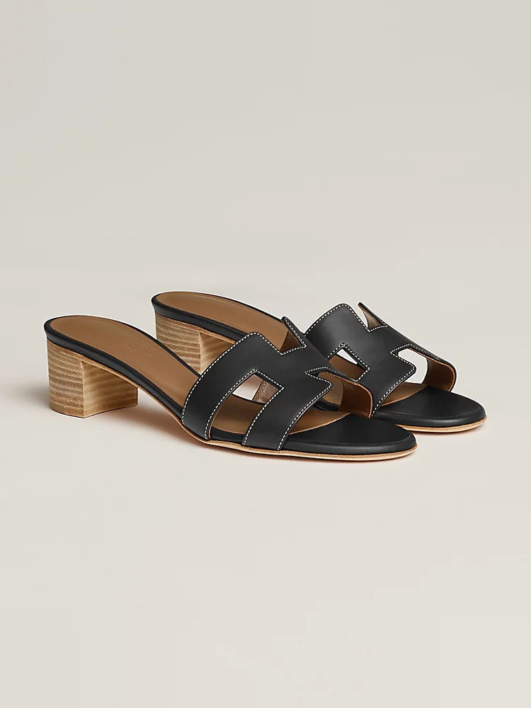 Hermes Sandal Oasis Noir