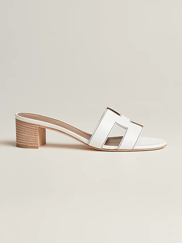 Hermes Sandal Oasis Blanc