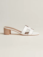 Hermes Sandal Oasis Blanc