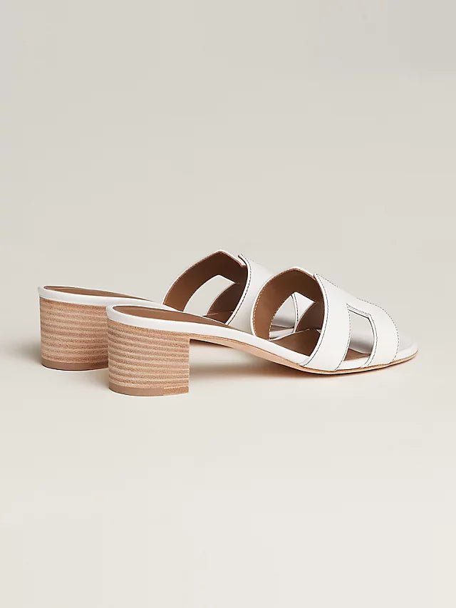 Hermes Sandal Oasis Blanc