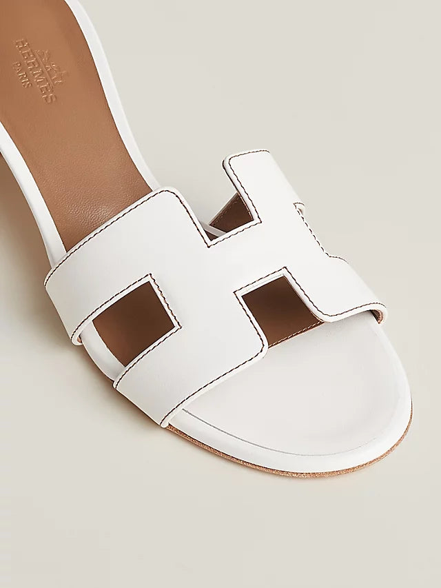 Hermes Sandal Oasis Blanc