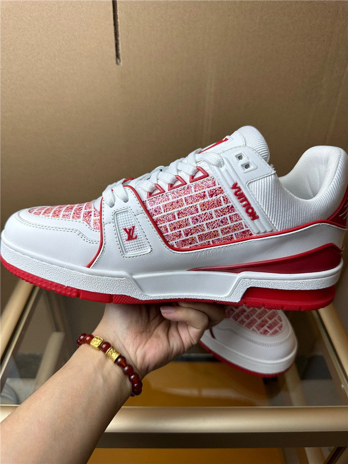 Tenis LV Trainer White Red