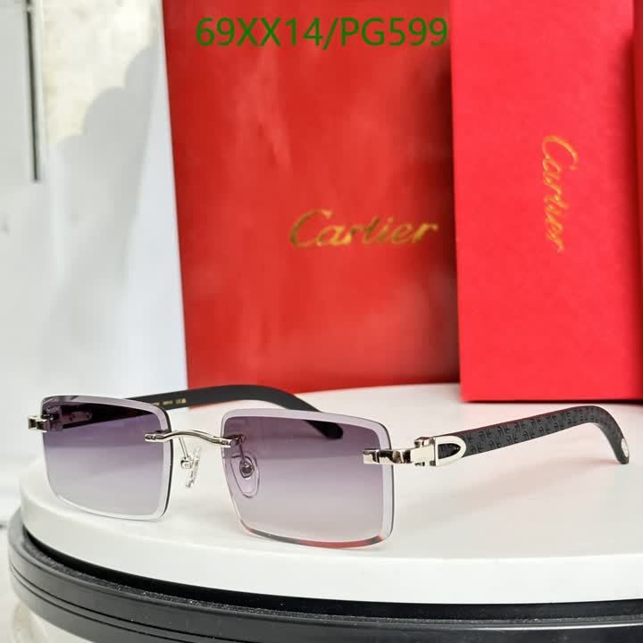 Óculos de sol Cartier Leopardo Black