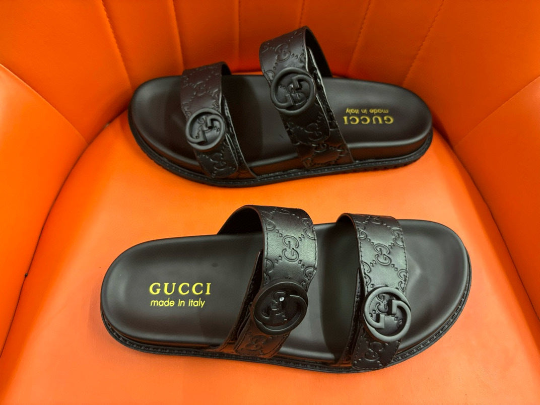 Chinelo Gucci Slipper Sierre Noir