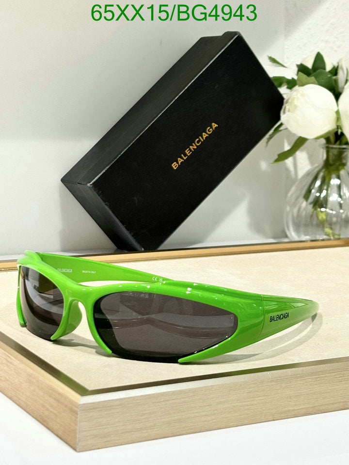 Óculos de sol Balenciaga Dynamo Green