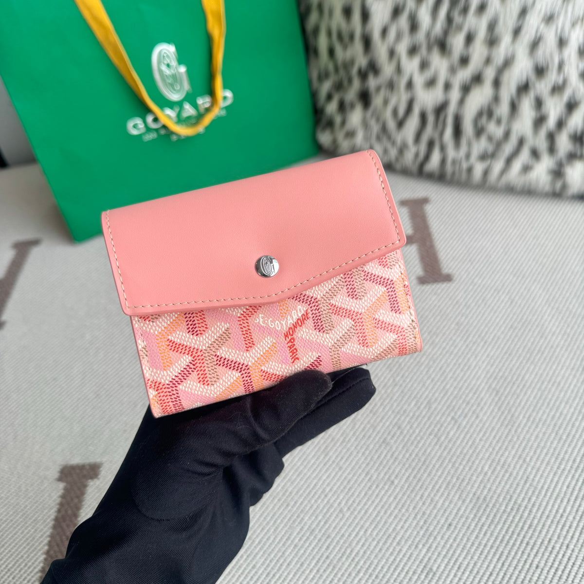 Goyard Saint Gabriel Wallet Limited Edition Pink