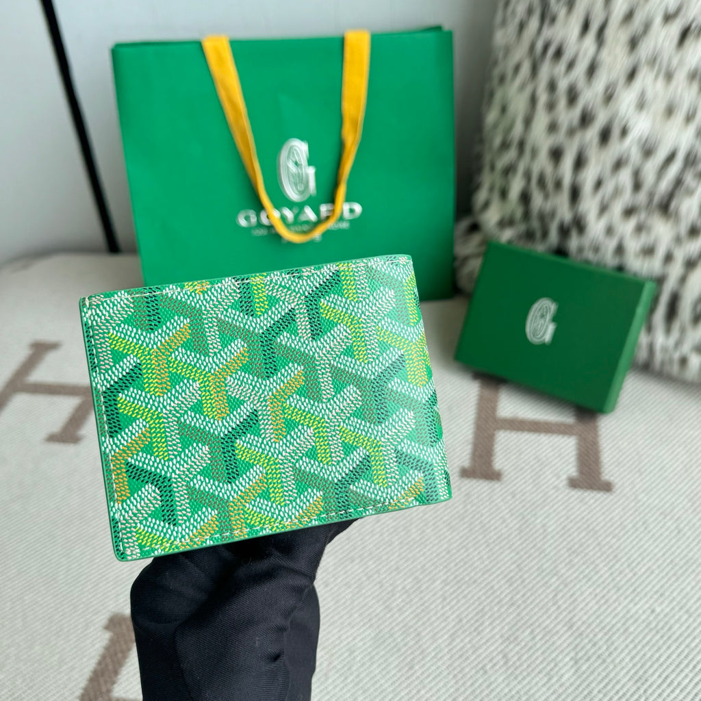 Porta Cartão Goyard VICTOIRE WALLET Green