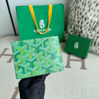 Porta Cartão Goyard VICTOIRE WALLET Green