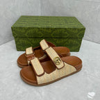 WOMEN'S SANDAL WITH DOUBLE G