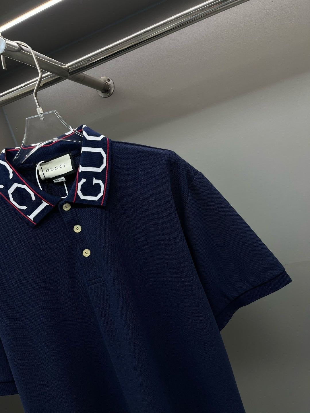Polo Gucci Marine Listra Logo