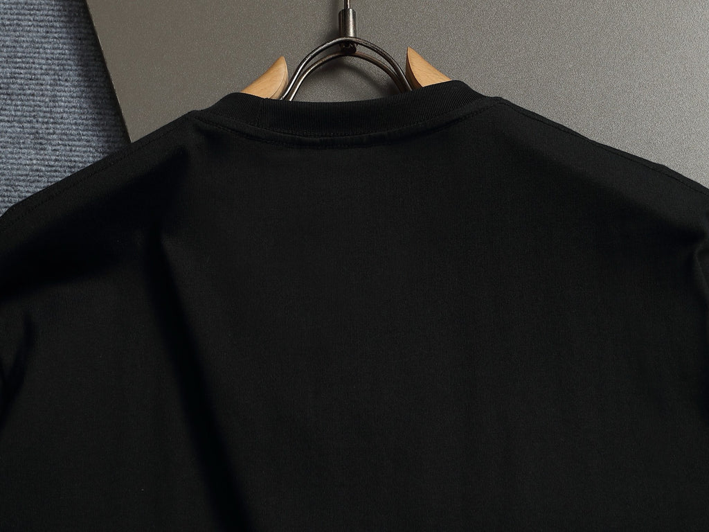 Camiseta Moncler Signature Black White