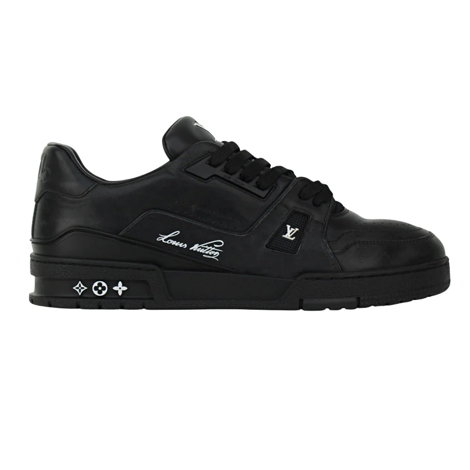 Louis Vuitton Trainer Triple Black Monogram