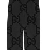 Calça Gucci GG Jumbo Moletom Black