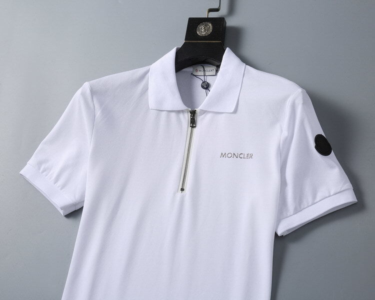Moncler Polo T Shirt White