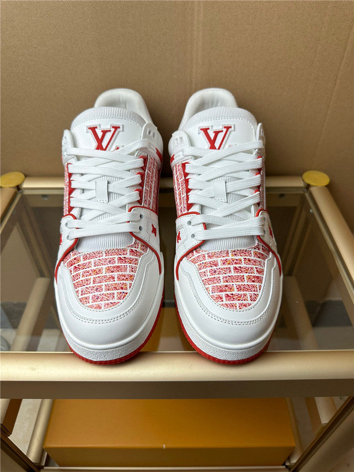 Tenis LV Trainer White Red