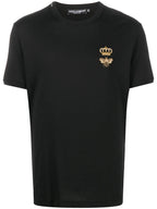 Camiseta DolceGabbana com bordado de coroa (Pronta Entrega) Tamanho G