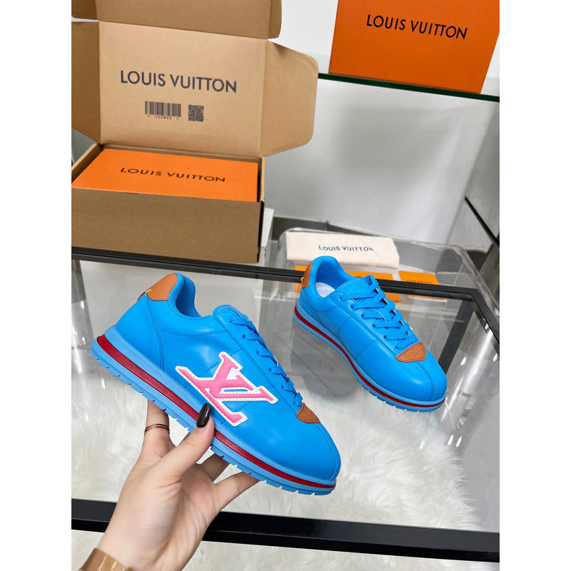 LV Buttersoft Blue Red