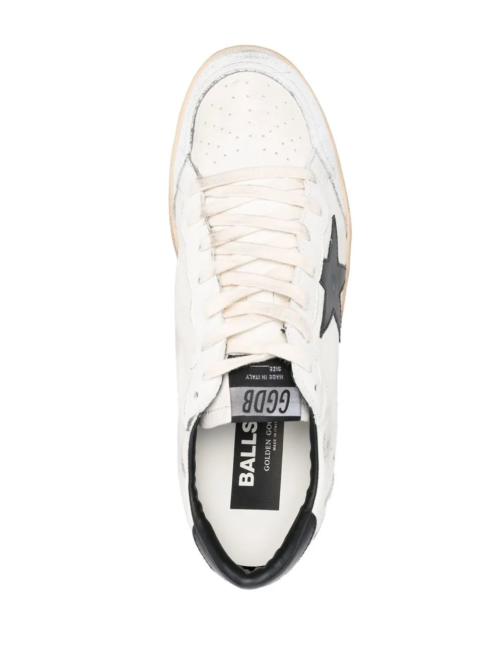 Golden Goose Ball-Star  com efeito destroyed