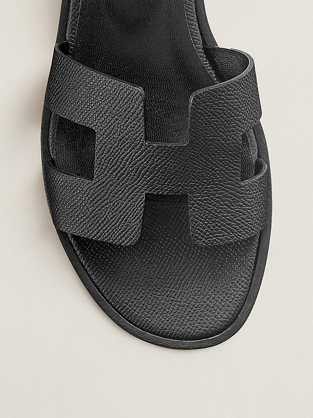 Hermes Sandal Santorini Noir