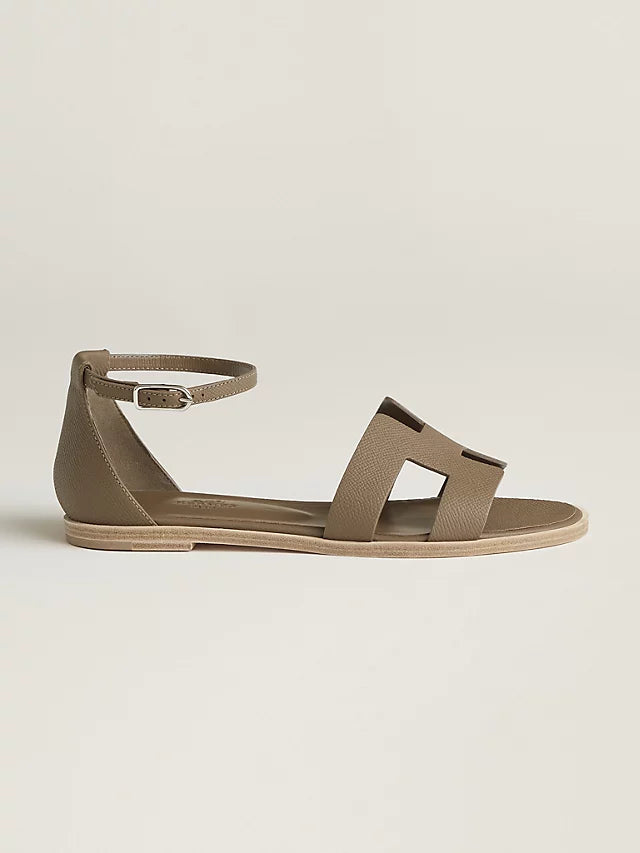 Hermes Sandal Santorini Étoupe